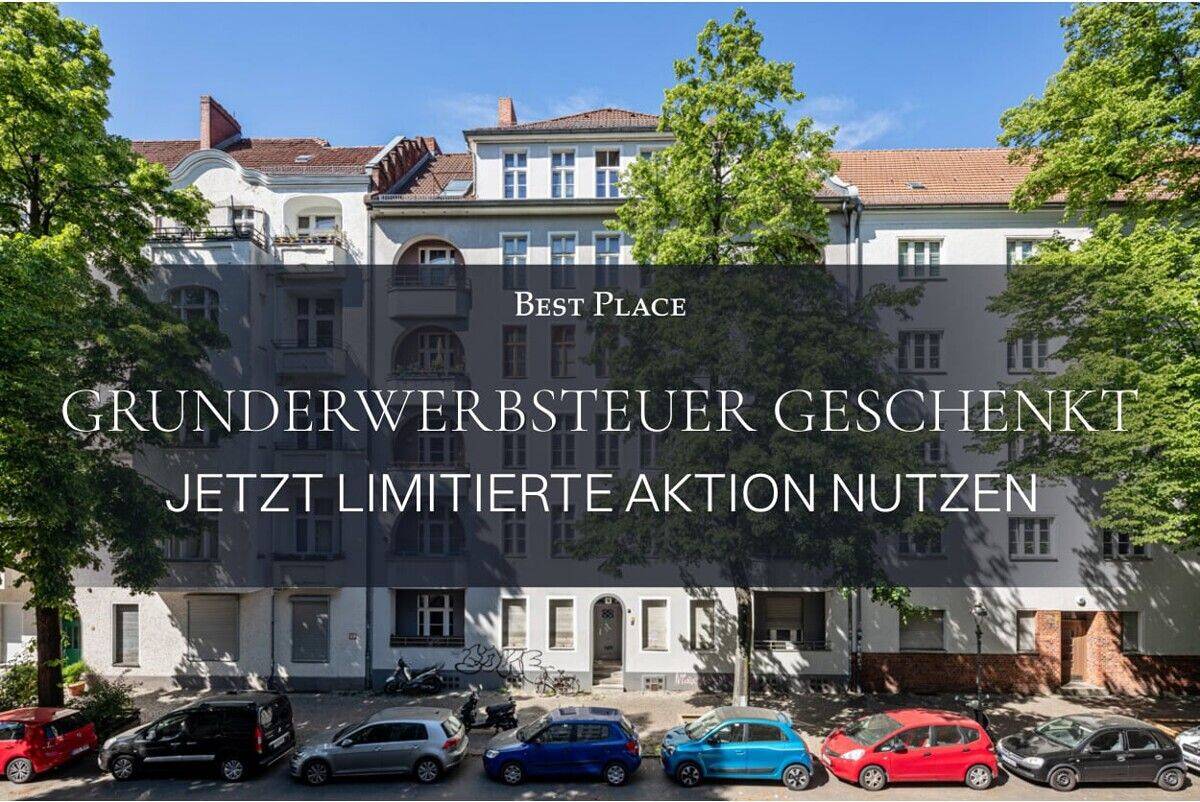 Schillerkiez: Altbau in Westlage - Investment oder Selbstnutzung, Verkäufer zahlt Grunderwerbsteuer – 12049 Berlin – Bild 1 von 9
