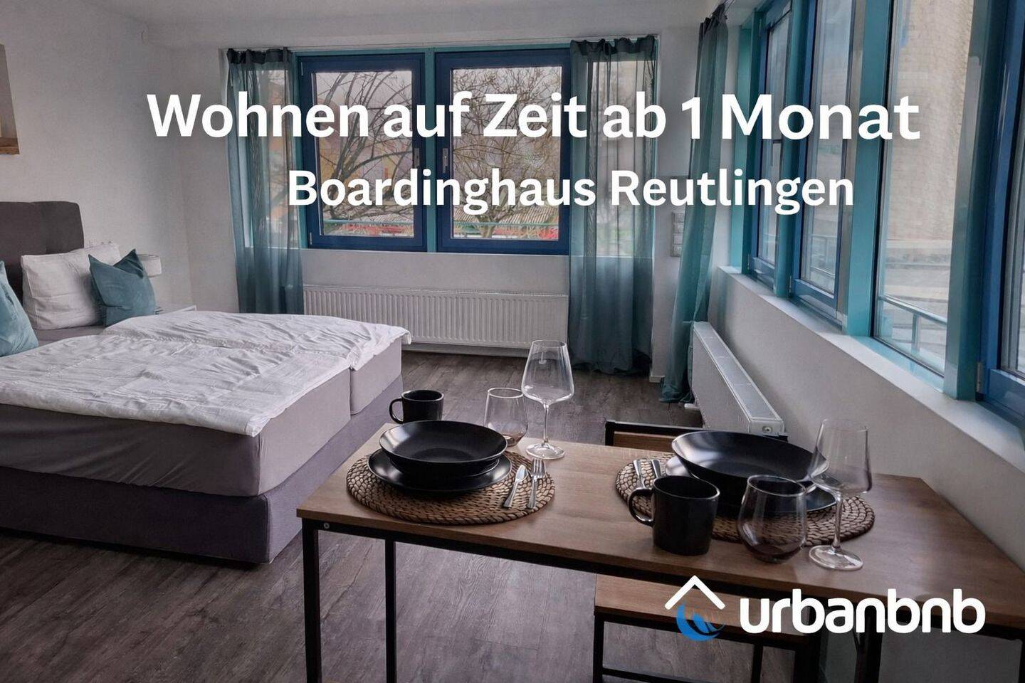 Wohnen auf Zeit in Reutlingen - Möbliertes Apartment im Boardinghaus mieten