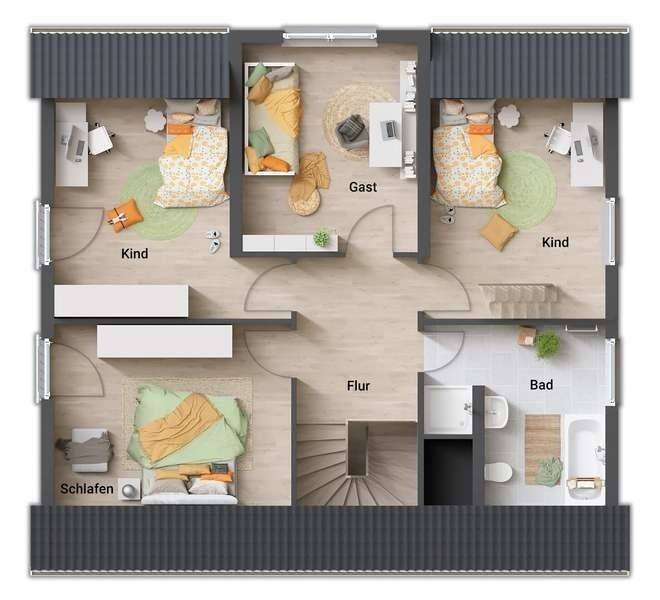 Lichthaus 152, Preis inkl. Grundstück, massiv gebaut – Wittlich – Vorschaubild 8