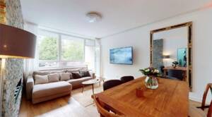 3-Zimmer-Wohnung im Denkmalobjekt – Westbalkon, Kamin & möbliert – 10625 Berlin – Vorschaubild 2