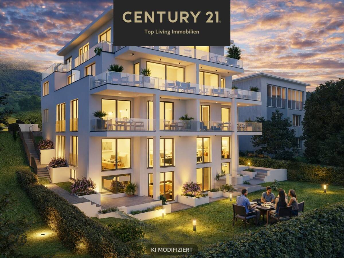 Luxuriöse Penthousewohnung mit Lift, Garage, Terrassen und hochwertiger Ausstattung – 65189 Wiesbaden – Bild 1 von 8