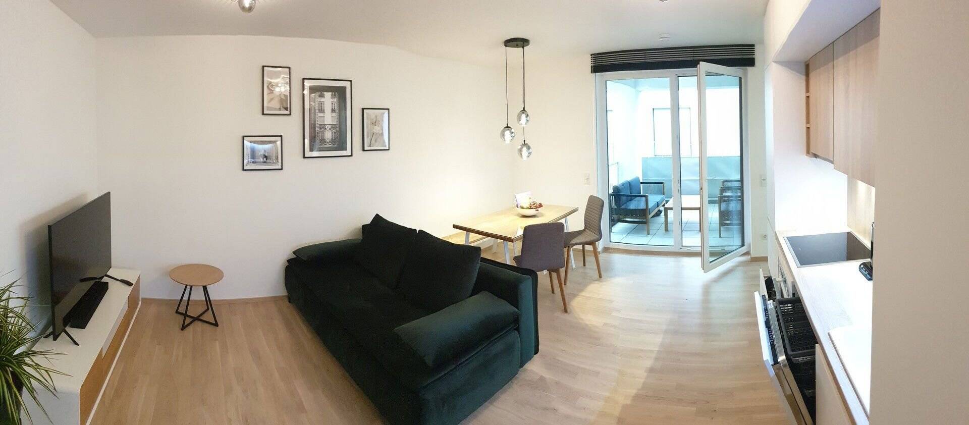 Traumhaftes vollmöbliertes Apartment mit Balkon