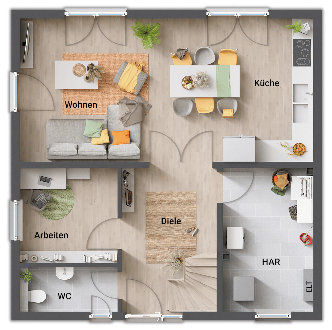 Nürnberg: Neubau Stadthaus | Komplettpreis inkl. Grundstück & Baunebenkosten – Nürnberg – Vorschaubild 6