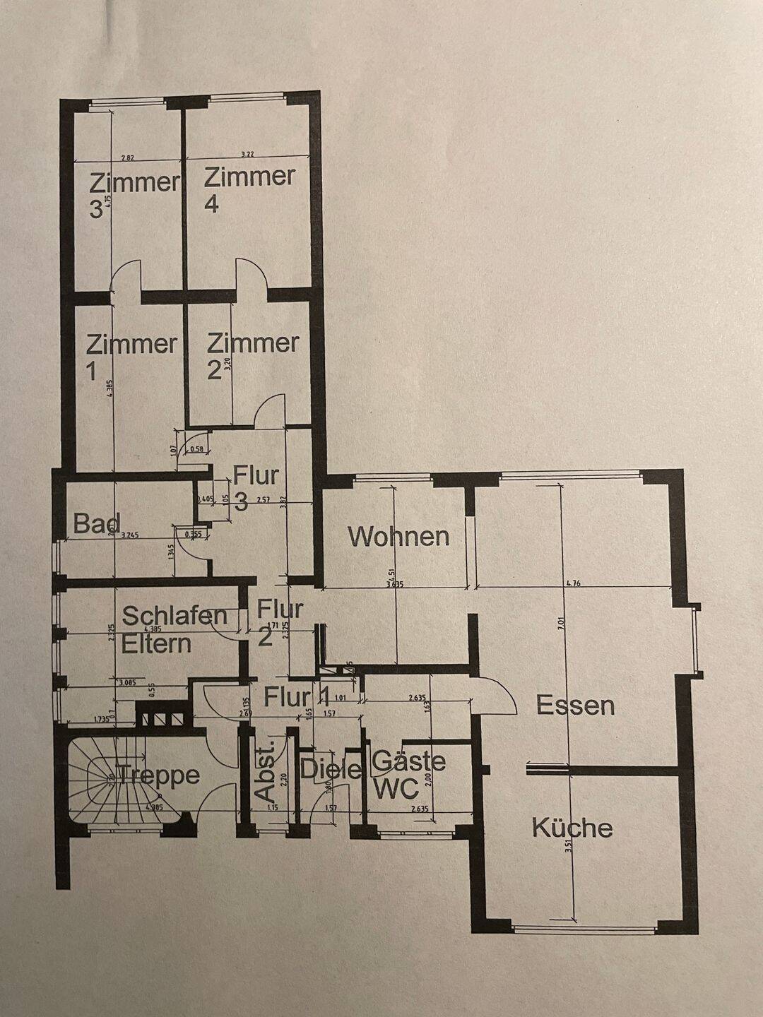Traum EG Wohnung 175qm mit ca. 900qm garten (Bo-Grumme)