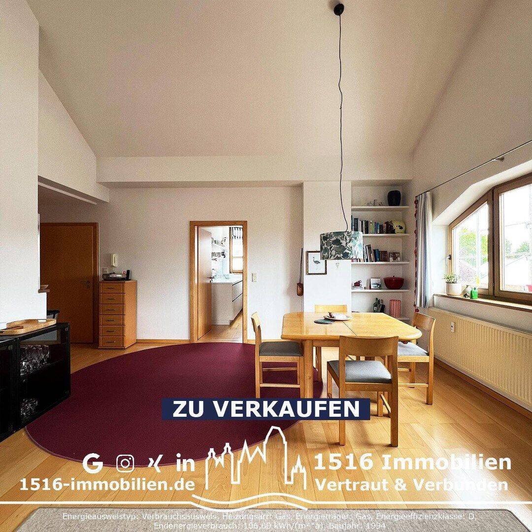3ZKB Dachgeschosswohnung mit sonnigem Balkon – Ingolstadt – Vorschaubild 7