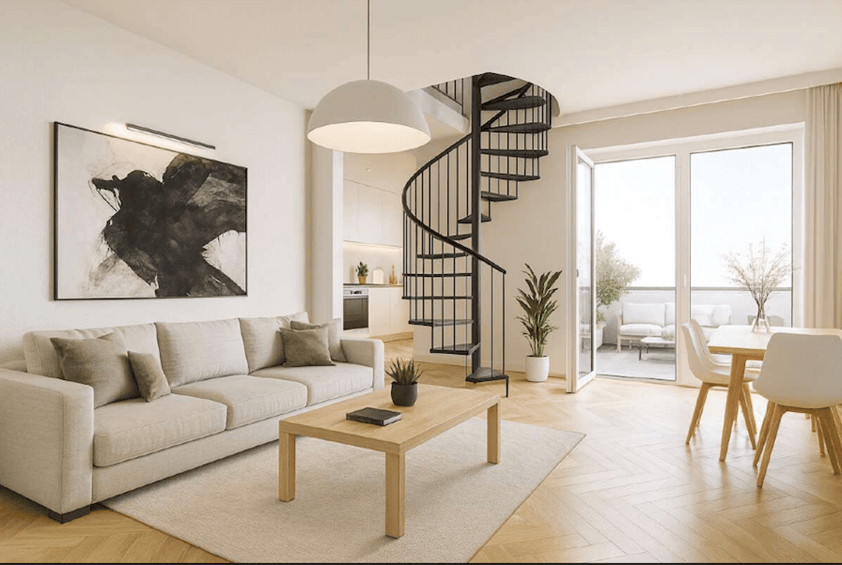 Traumhafte Neubauwohnung - Maisonette Wohnung im Herzen der Stadt – 63067 Offenbach am Main – Bild 1 von 6