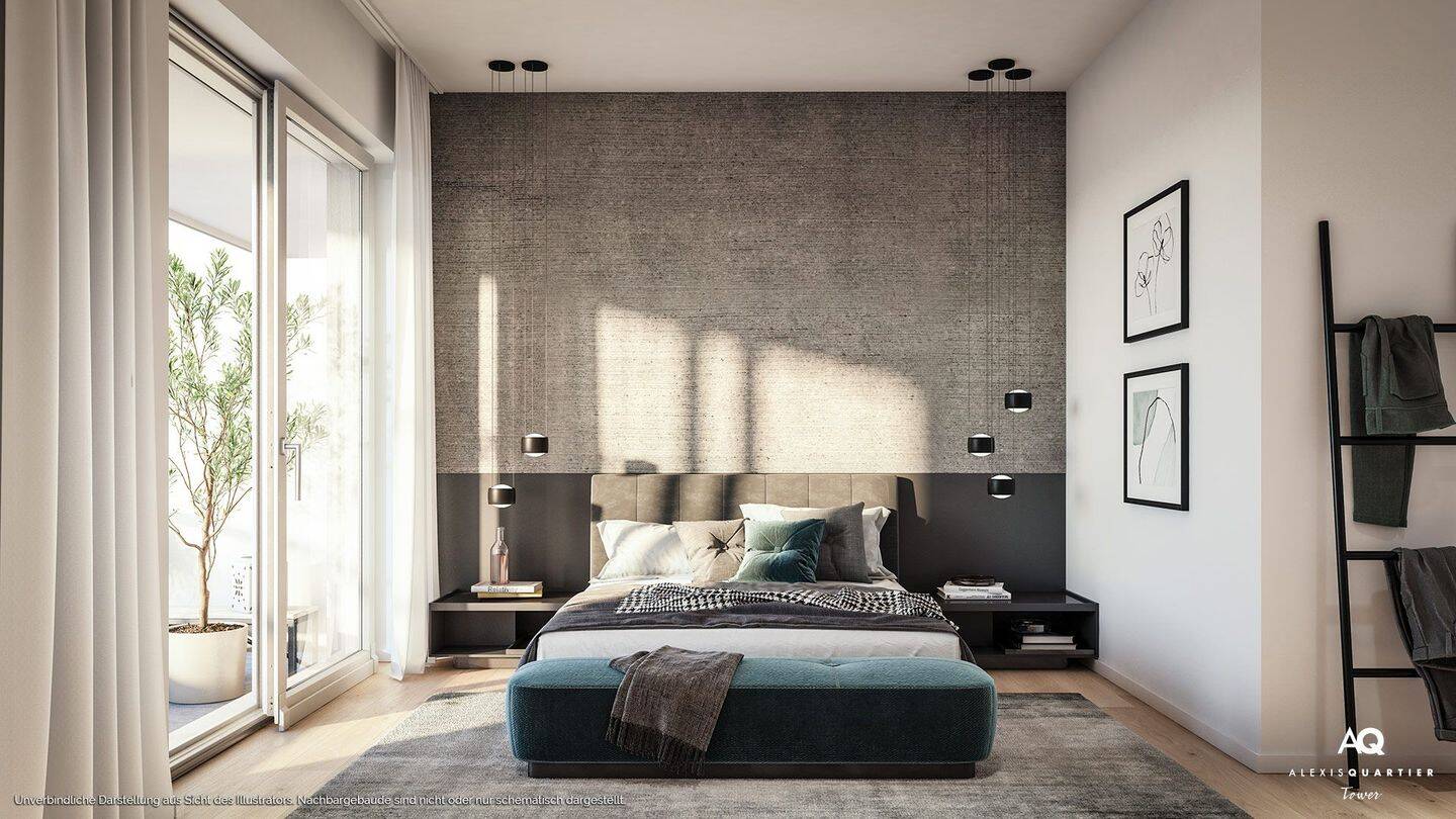 1-Zi.-Aparment mit Duschbad und Balkon – München – Vorschaubild 3