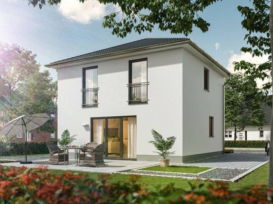 Unsere BASIC-Vollausstattung beim Stadthaus zum kleinen Preis - Bau dir ein Zuhause und genieße den Feierabend auf der Terrasse! – Trippstadt – Bild 1 von 9