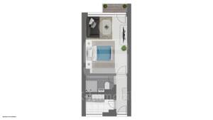 Kapitalanlage oder Eigennutzung - 1-Zimmer-Wohnung mit Balkon und Garage in Köln-Porz. – 51145 Köln – Vorschaubild 7