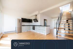 ?? Exklusives Penthouse in Friedrichshain - 2-Zi-Whg mit Blk, Dachterrasse, Kamin, Lift & Gäste WC – 10247 Berlin – Vorschaubild 1
