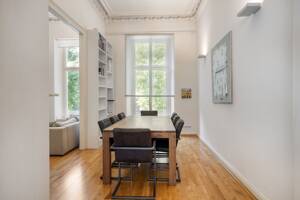 Luxuriöse sanierte Altbauwohnung in Bestlage - Mit Dachterrasse, Stellplatz und Blick ins Grüne – 40217 Düsseldorf – Vorschaubild 7