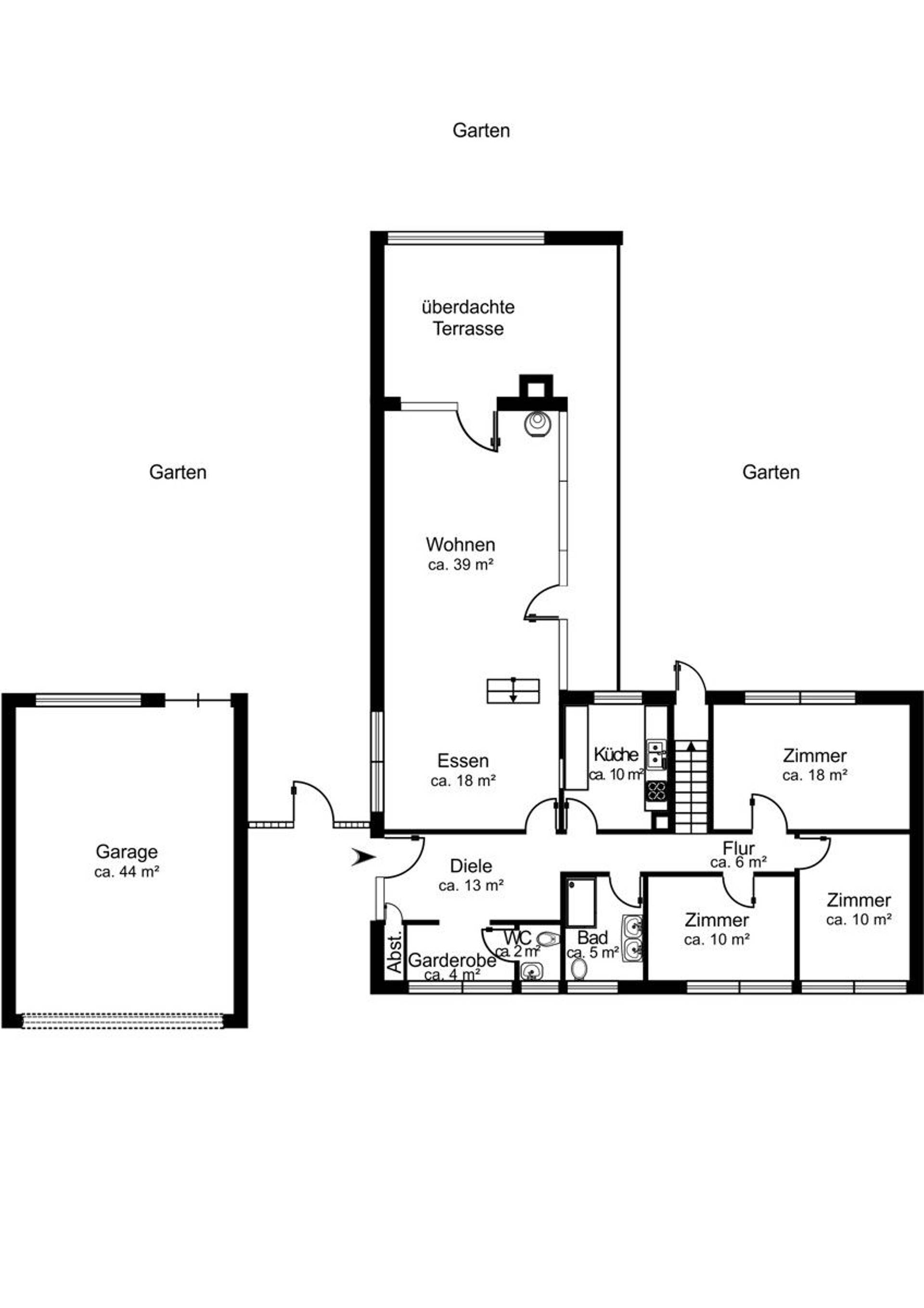 Bungalow in 50933 Köln / Müngersdorf mit 136 m² kaufen