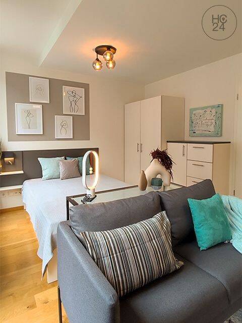 Modisch möbliertes und charmantes Studio Apartment in der Innenstadt von Leipzig (mit Balkon) – Leipzig – Vorschaubild 6