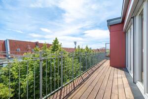 ?? Exklusives Penthouse in Friedrichshain - 2-Zi-Whg mit Blk, Dachterrasse, Kamin, Lift & Gäste WC – 10247 Berlin – Vorschaubild 7