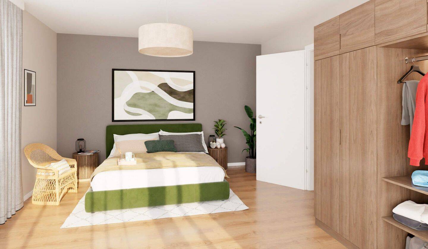 Barrierefreie Erdgeschosswohnung mit zwei Terrassen, Lounge und Garten – Berlin – Vorschaubild 2