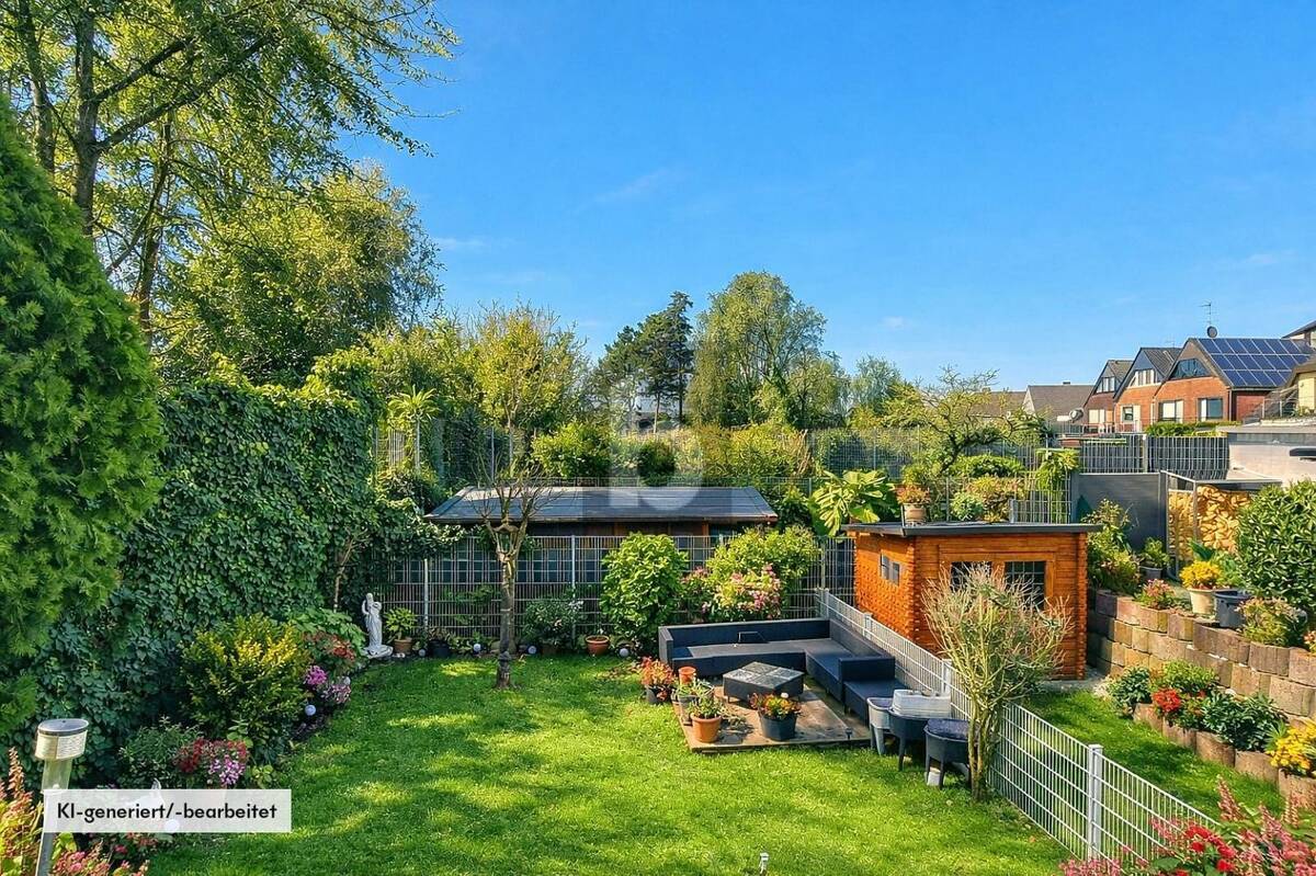 WOHNEN IM GRÜNEN MIT EXKLUSIVER GARTENNUTZUNG – 47198 Duisburg – Bild 1 von 5