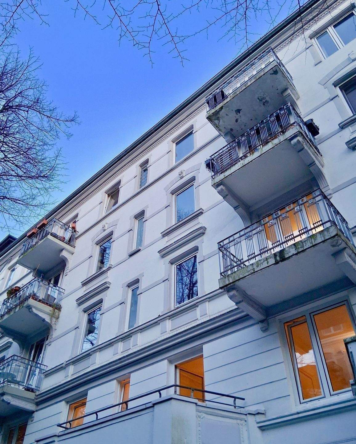zu verkaufen - freie Eigentumswohnung - 1 OG - zauberhaft - Dielen Stuck - kleine Dachterrasse - bezugsfertig – Hamburg – Vorschaubild 5