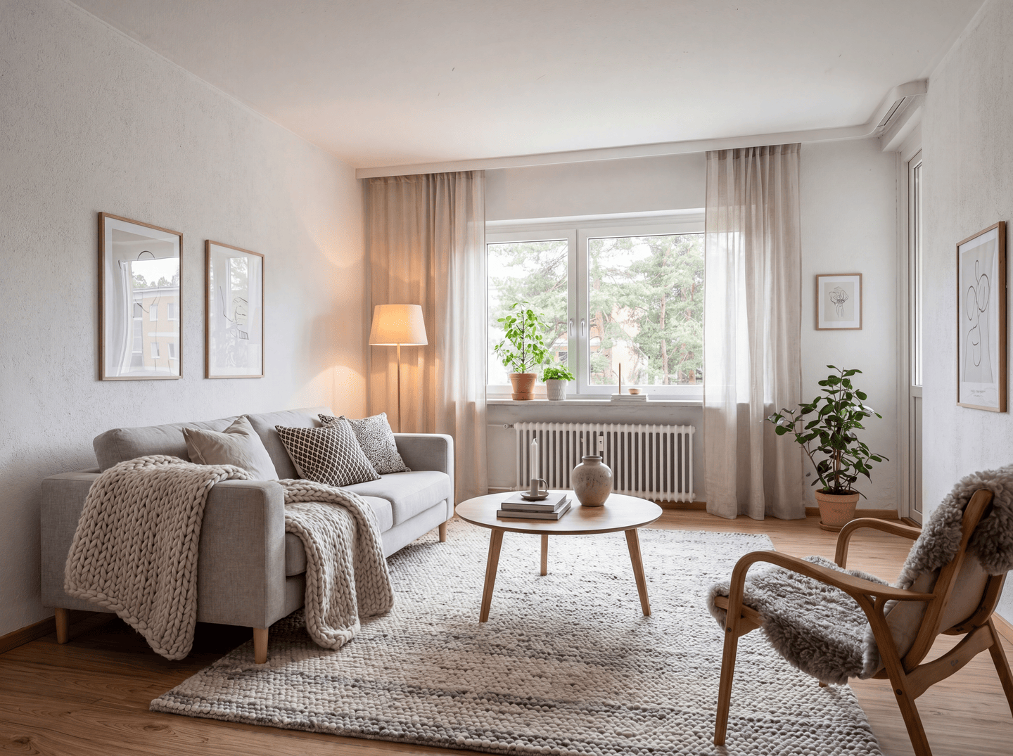 Wohnen im Grünen - Helle 3-Zimmer-Wohnung mit Süd-Balkon in Zehlendorf – Berlin – Bild 1 von 9