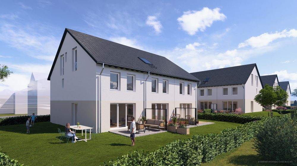 KfW-55: Modernes Reihenmittelhaus mit ca. 1406 m² Wohnfläche in KA-Stupferich – Karlsruhe – Bild 1 von 5