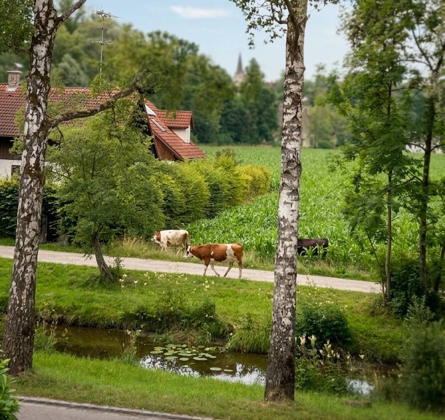 Wohnen & Arbeiten im Naturparadies Windach, Mehrfamilienhaus 668,59 qm – Windach – Vorschaubild 5