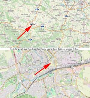 2 Zimmer Wohnung mit Balkon im Erfurter Stadtzentrum – 99084 Erfurt – Vorschaubild 2