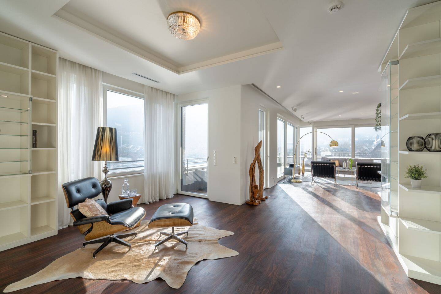 Das Beste vom Besten: Penthouse-Wohnung mit 270 Grad Panoramasicht auf Schloss und Neckartal – Heidelberg – Vorschaubild 7