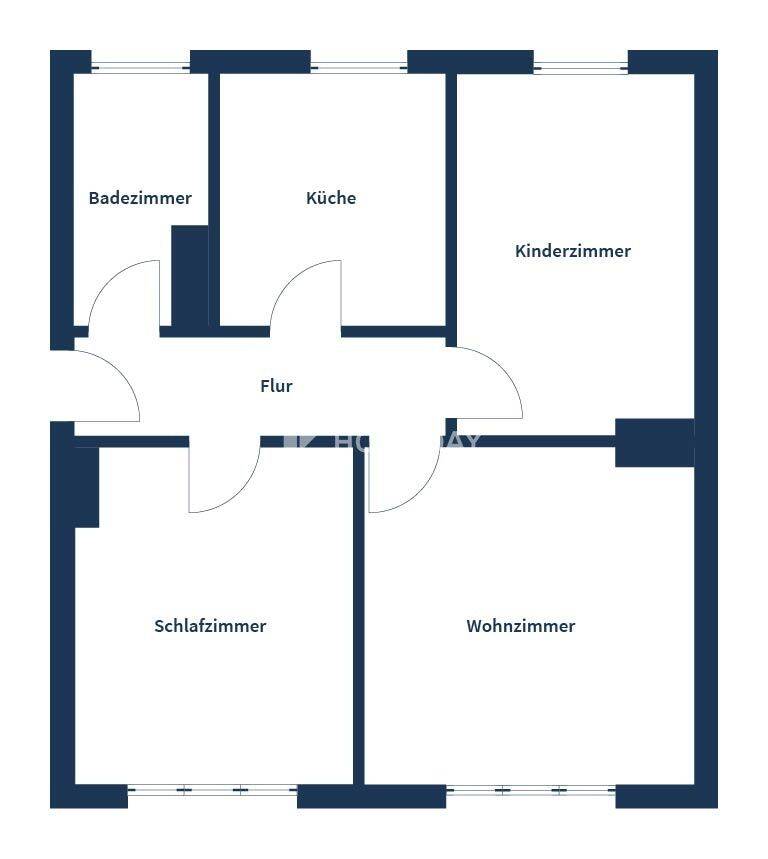 Attraktive & solide vermietete 3-Zimmer-Wohnung in Magdeburg-Stadtfeld West – Magdeburg – Vorschaubild 9