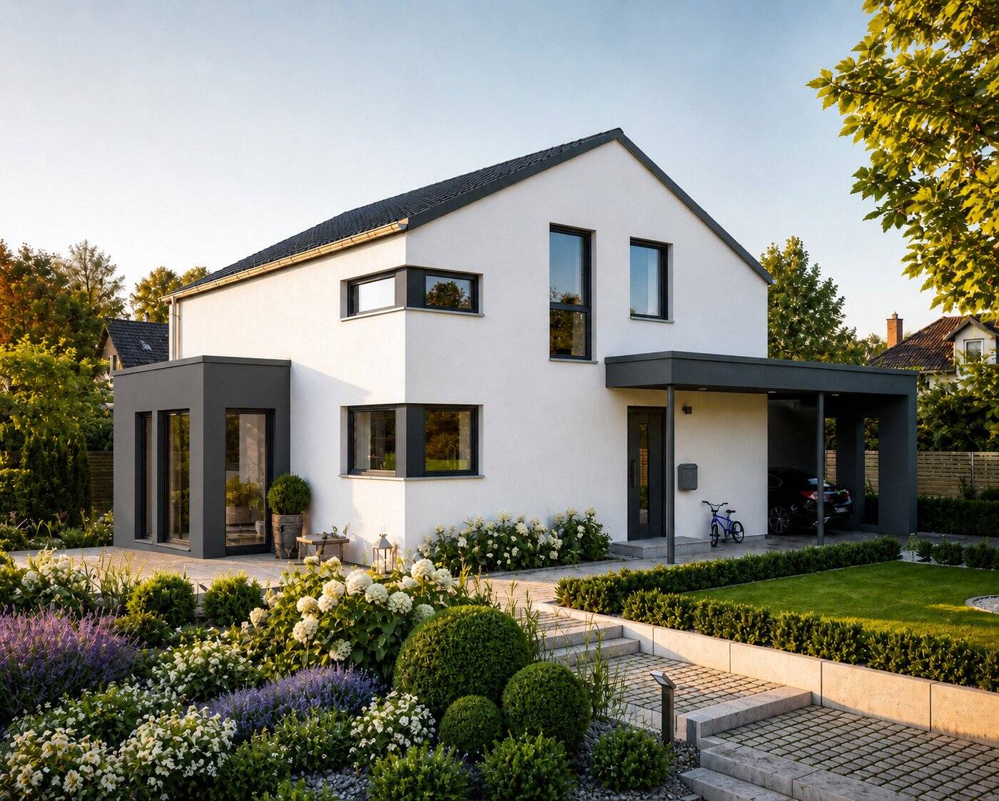 Inkl. EXKLUSIVEM Grundstück LivingHaus - Dein maßgeschneidertes Traumhaus in Bochum - KfW 40 QNG