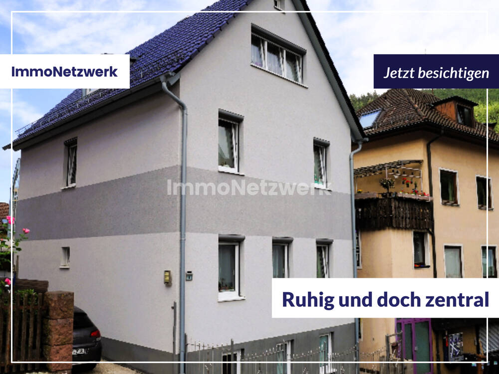 Bad Wildbad: Behaglich, bestsaniert, bezugsfertig! Sympathisches Einfamilienhaus in bester Lage. – Bad Wildbad – Bild 1 von 9