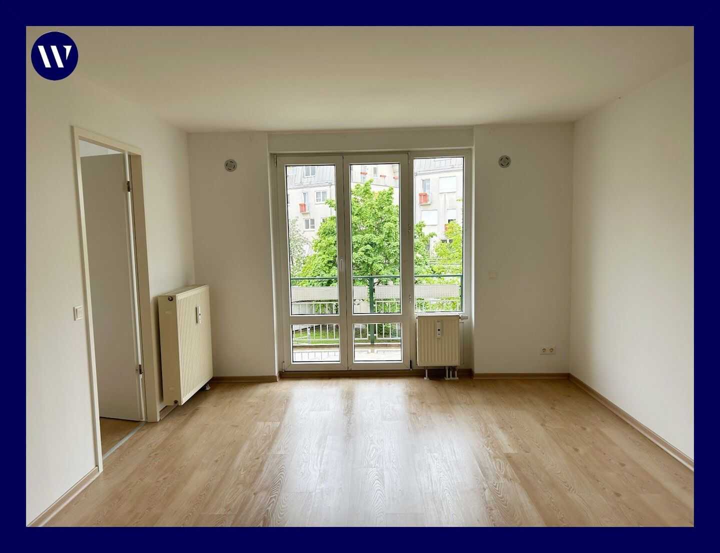 Nur noch einziehen! 2 Zimmer-Wohnung mit Balkon, Wannenbad und separate Küche