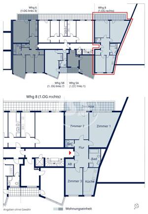 VERKAUF 279.000 € - Helle 3-Zimmer-Eigentumswohnung - Leerstand – Schloßallee 2, 53179 Bonn – Vorschaubild 7