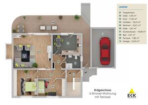Investieren in Qualität: leerstehendes Mehrfamilienhaus mit 3 geteilten Einheiten in Köln – 51069 Köln – Vorschaubild 9