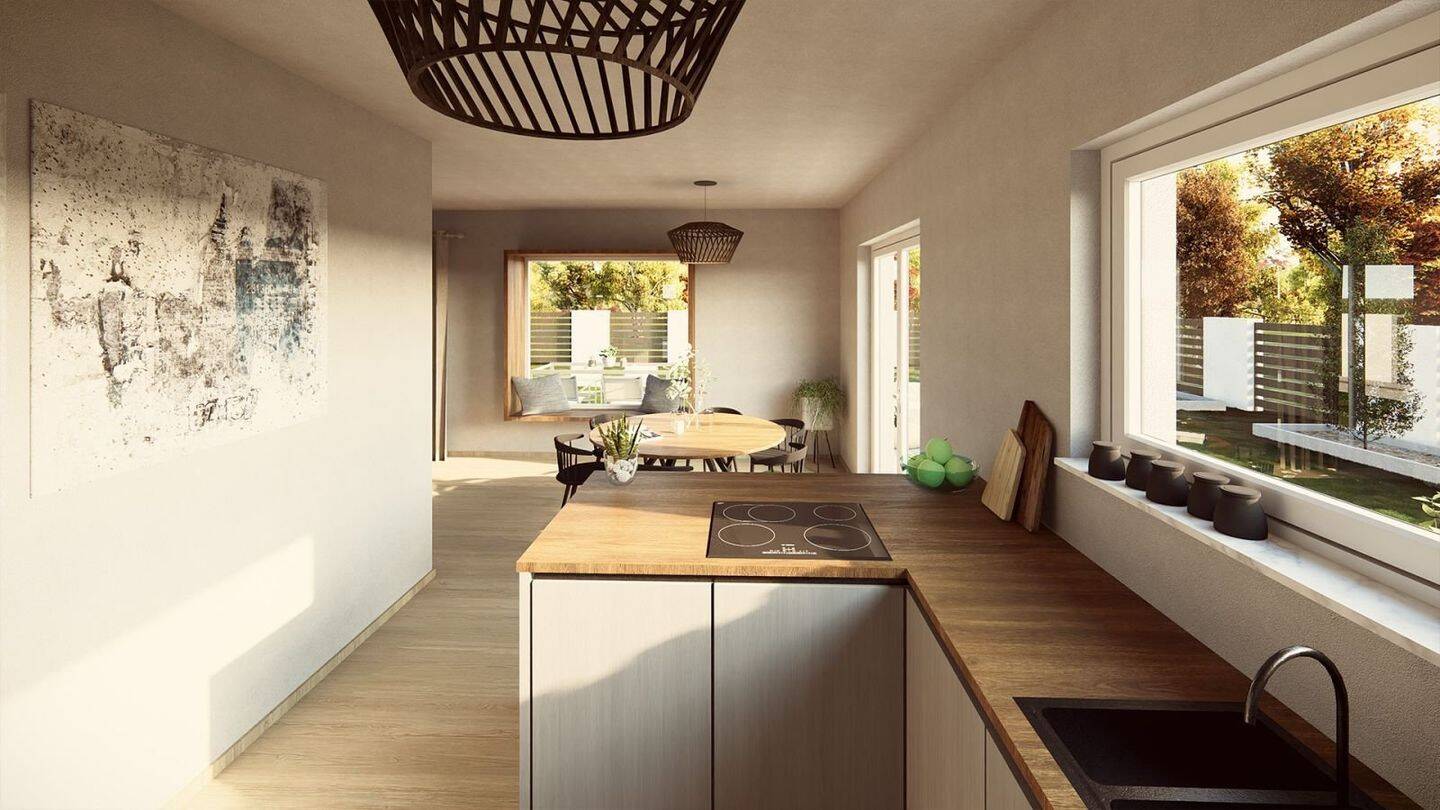 TRAUMHAUS MIT GRUNDSTÜCK,Teilungs Pojekt EINFAMILIENHAUS MIT OFFENER ARCHITEKTUR – Gedern – Vorschaubild 4