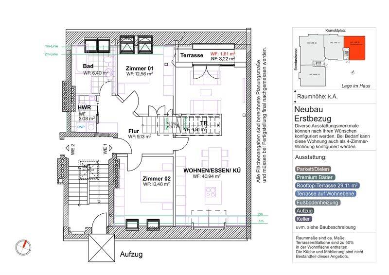 Erste Reihe, oberste Etage: High End am Kranoldplatz – Berlin – Vorschaubild 9