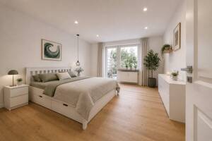 MGF Group: EG-Whg. mit Balkon, Terrasse und eigenem Garten in attraktiver Lage Haunstetten! – 86179 Augsburg – Vorschaubild 4