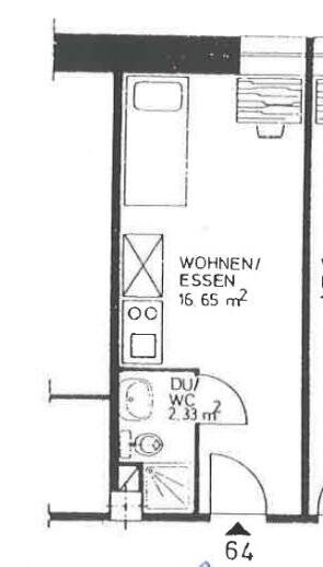 1-Studentenapartment (teilmöbliert) in der Erlanger Altstadt – Erlangen – Vorschaubild 5