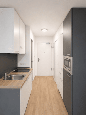 Möbliertes Apartment in Potsdam - zentrale Citylage, Einheit im 3. OG – 14467 Potsdam – Vorschaubild 3