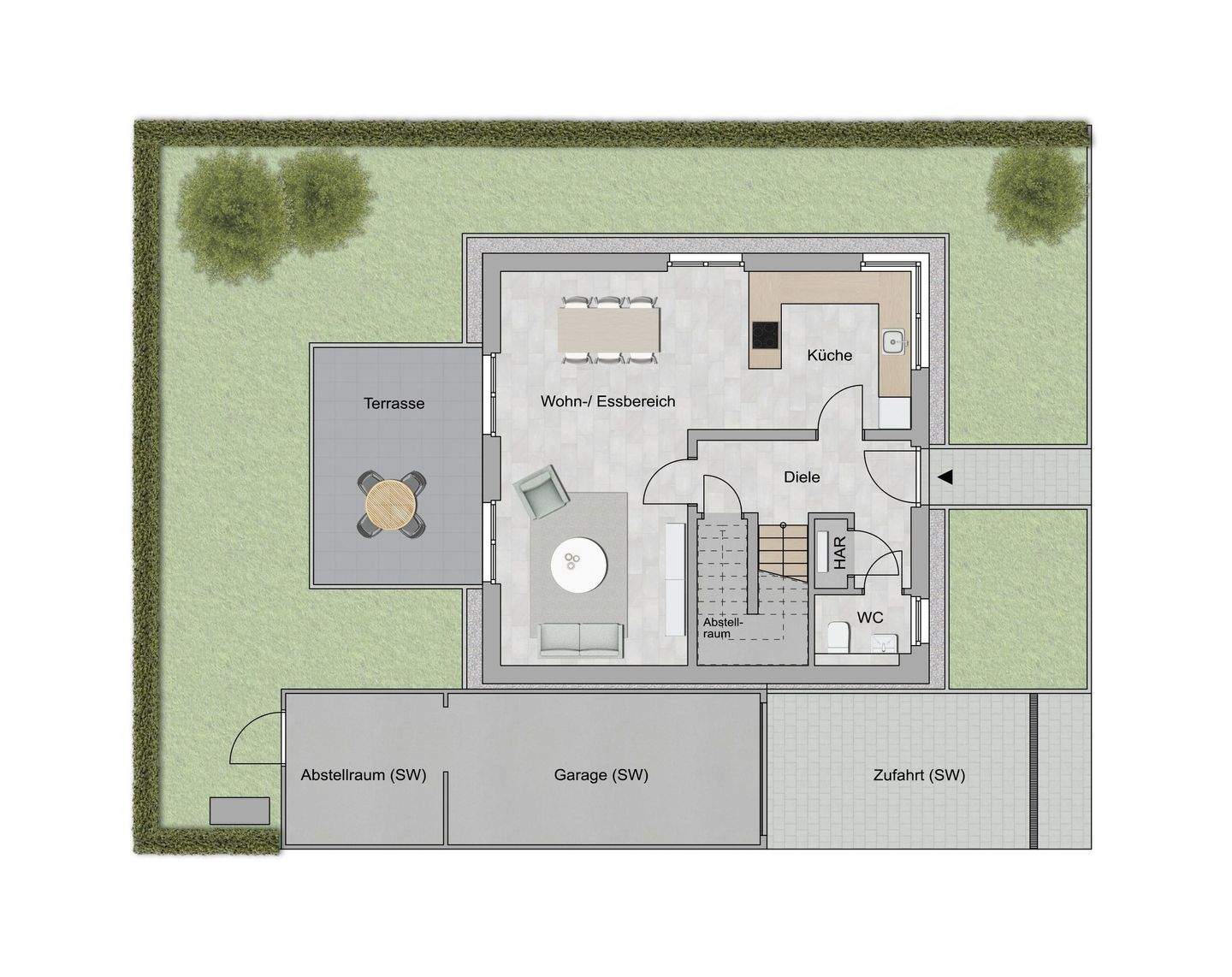 Freistehendes Einfamilienhaus mit zusätzlichem Duschbad im Dachgeschoss – Dortmund – Vorschaubild 4