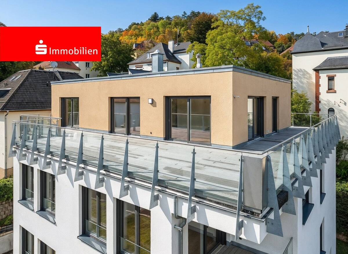 Neubauprojekt! Exklusive Penthouse-Wohnung mit atemberaubenden Blick über die Stadt – 7743 Jena – Bild 1 von 9