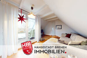 Lehesterdeich / Stilvolle 4-Zimmer-Maisonette-Wohnung mit Loggia in ruhiger Lage