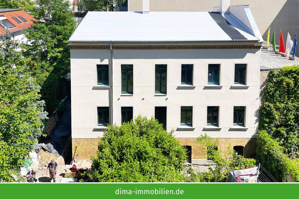 Bezugsfertig im August! Kernsanierte Hinterhaus-Wohnung im Souterrain mit Terrasse, Duschbad u.v.m. – Leipzig – Vorschaubild 4