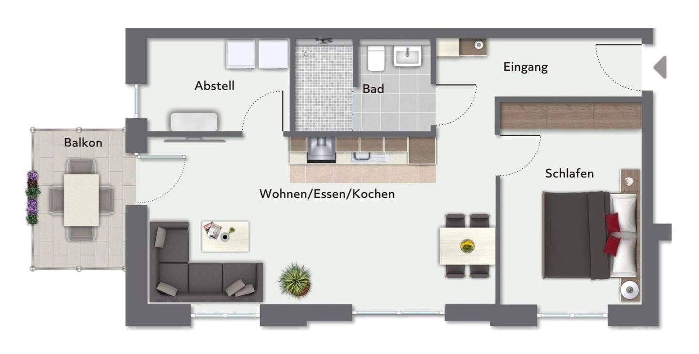 Neubau-Etagenwohnung im wunderschönen St. Mauritz – Münster – Vorschaubild 2