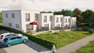 Provisionsfreies Neubaureihenmittelhaus (KfW40 LCA oder KfW55) mit zwei Stellplätzen, PV und Wallbox möglich