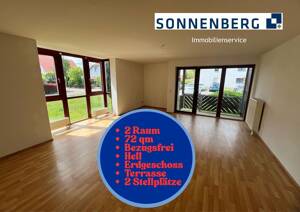 helle Terrassenwohnung mit 2 Stellplätzen in Erfurt OT Gottstedt