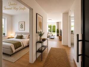 Stilvolle Neubau-Gartenwhg. in hochwertigem Wohnensemble mit nur sechs Einheiten nach KFW 55 Standart – 65203 Wiesbaden – Vorschaubild 3