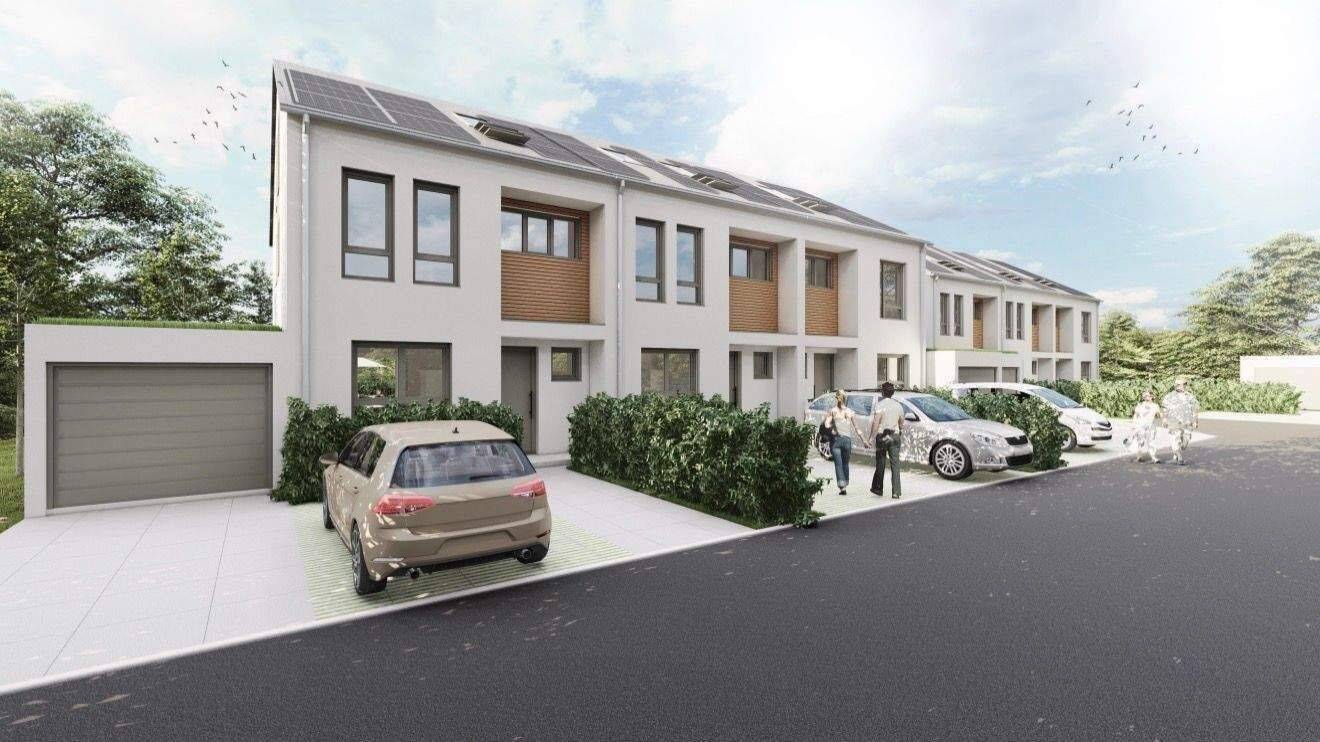 Stilvoll und großzügig Wohnen: Reihenmittelhaus, sechs Zimmer, Photovoltaikanlage, energetisch spitze in EH40/QNG, geförderte Finanzierung. – Vettweiß – Vorschaubild 2