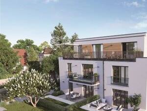Traumhaftes Penthouse in Großhadern. Exklusive Ausstattung. Drei herrliche Terrassen. – 81375 München – Vorschaubild 2
