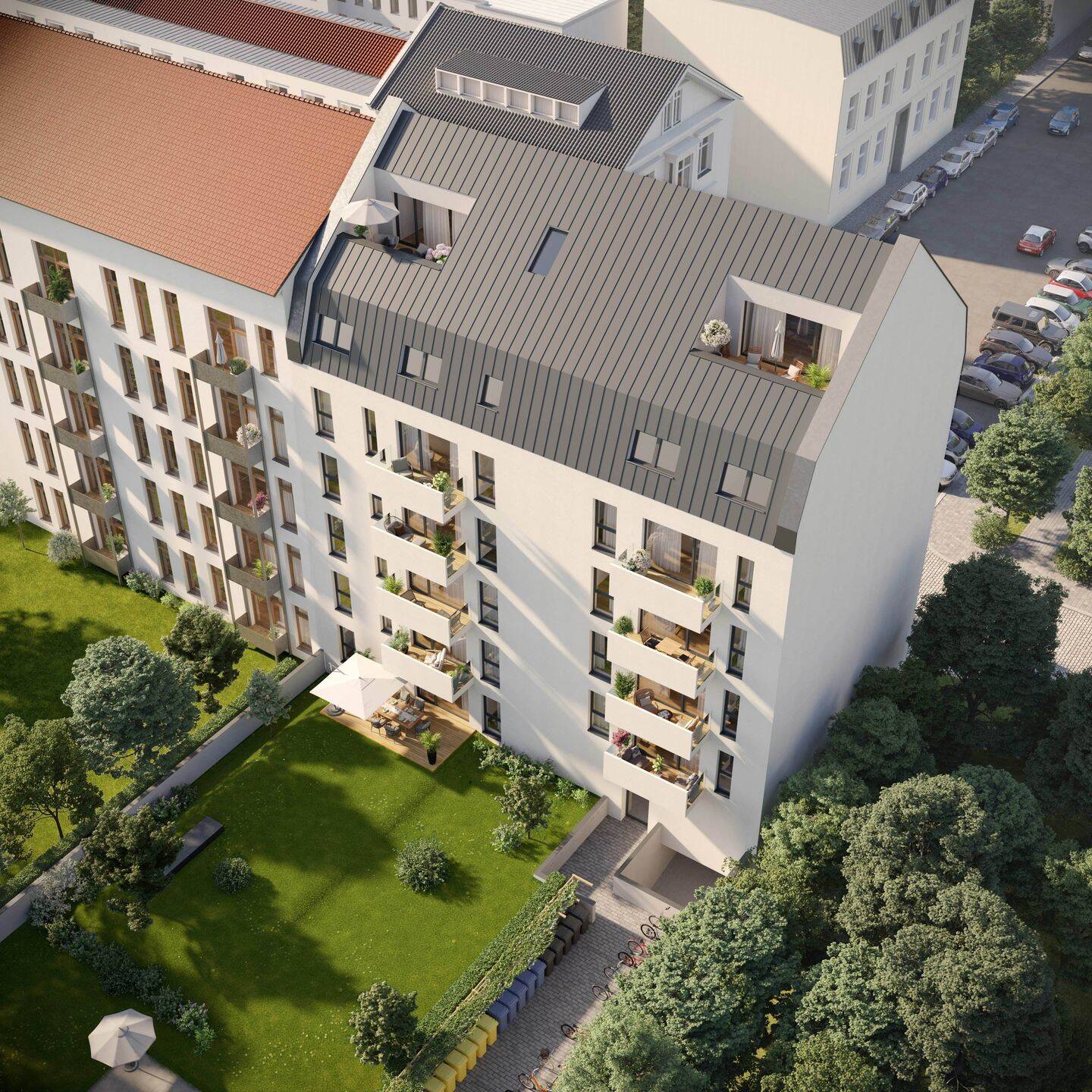 EXKLUSIVES NEUBAUPROJEKT | 2-Raum-Wohnung mit Loggia und elegantem Innenleben – Leipzig – Vorschaubild 4