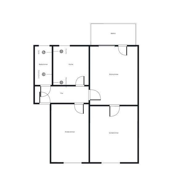 Schöne EG-Wohnung mit Balkon frei, ideal im Alter oder als kleine Familie! – Bochum – Vorschaubild 5