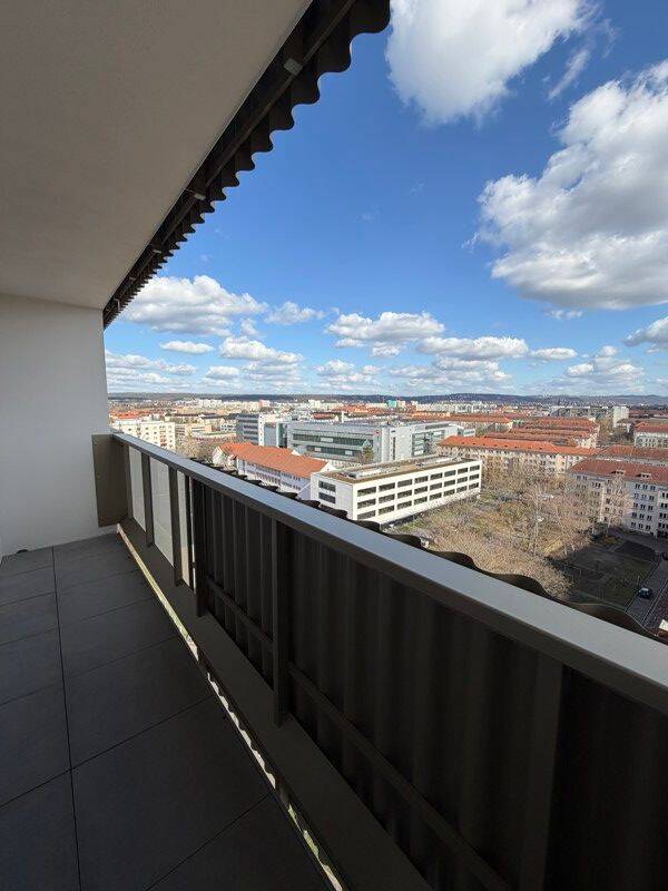 Erstbezug in zentraler Lage: Helle 2-Raum-Wohnung mit Balkon und Einbauküche – Dresden – Vorschaubild 7